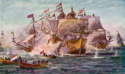 Blake und Tromp, Zeit der Niederländischen Kriege